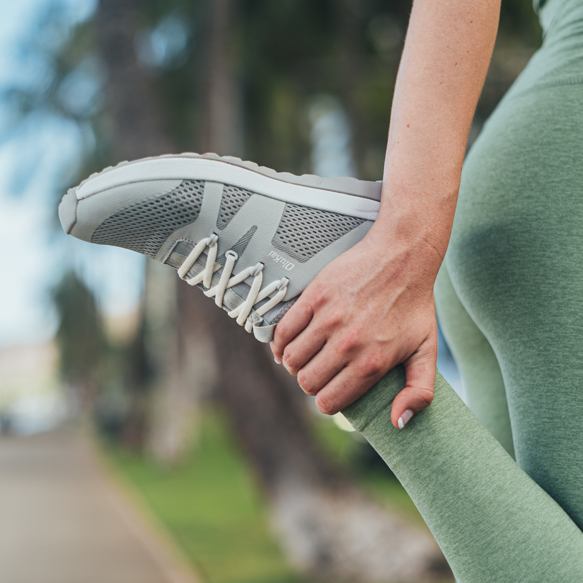 OluKai Deals - Huia Women’s Athleisure Shoes - Pale Grey