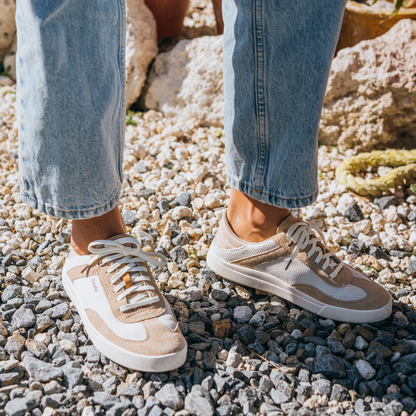 OluKai Premium - Kīlea Women’s Sneaker Shoes - Tan / Tapa