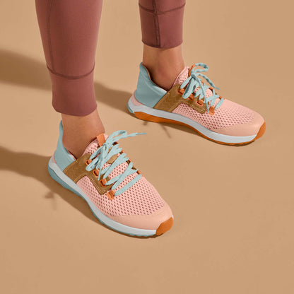 OluKai Smart Buy - Wailuku Women’s Athletic Shoes - Peach / Swell