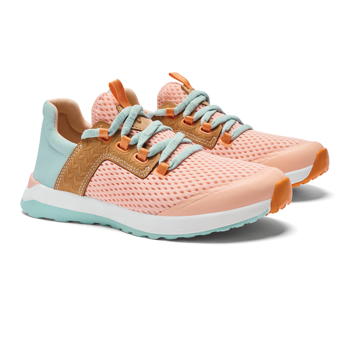 OluKai Smart Buy - Wailuku Women’s Athletic Shoes - Peach / Swell