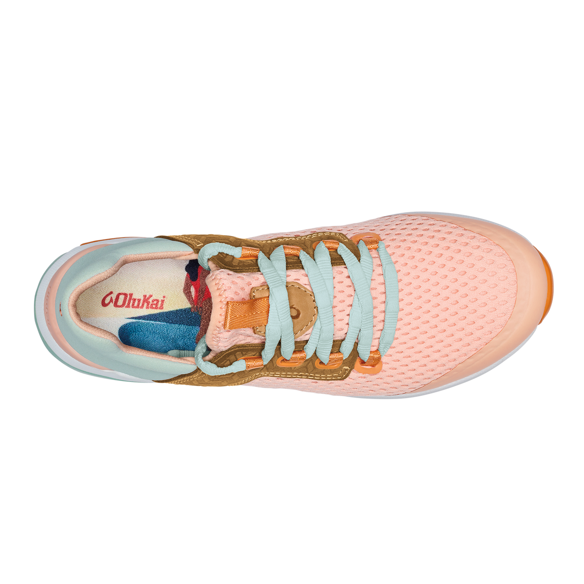OluKai Smart Buy - Wailuku Women’s Athletic Shoes - Peach / Swell