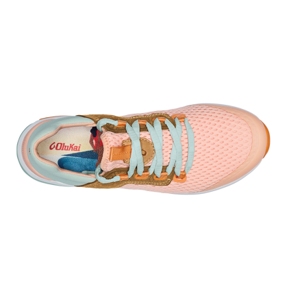 OluKai Smart Buy - Wailuku Women’s Athletic Shoes - Peach / Swell