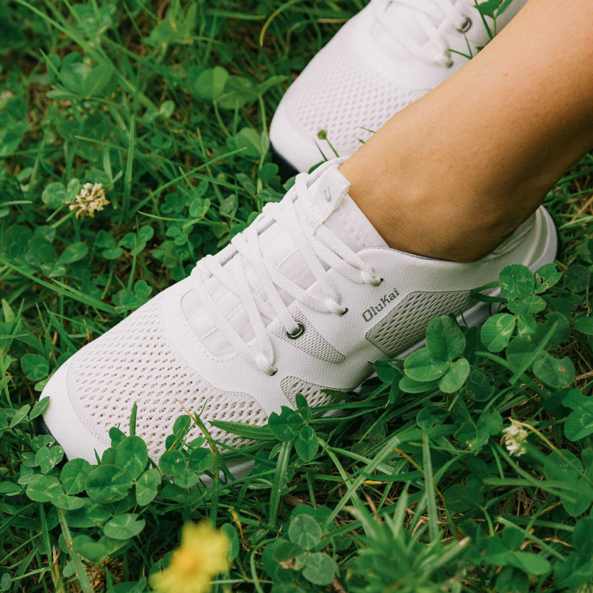 OluKai Latest - Huia Women’s Athleisure Shoes - White
