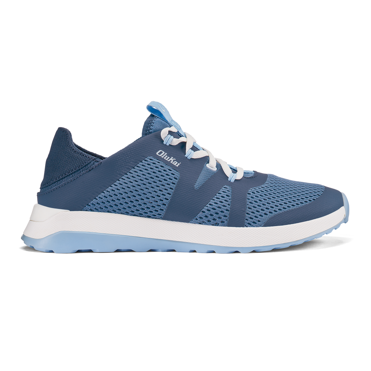 OluKai Great Value - Huia Women’s Athleisure Shoes - Vintage Blue / Sea Ice