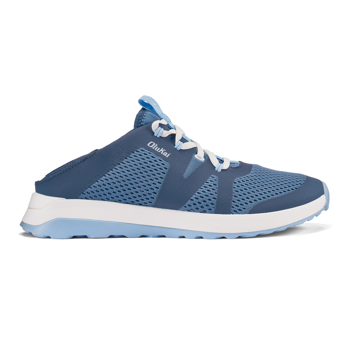 OluKai Great Value - Huia Women’s Athleisure Shoes - Vintage Blue / Sea Ice