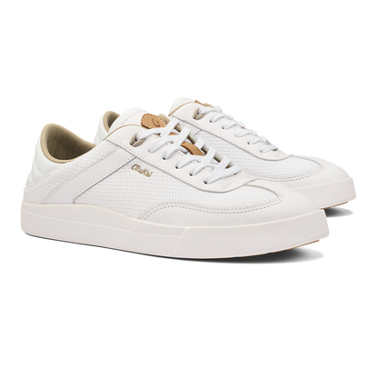 OluKai Quality - Kīlea Women’s Sneaker Shoes - White