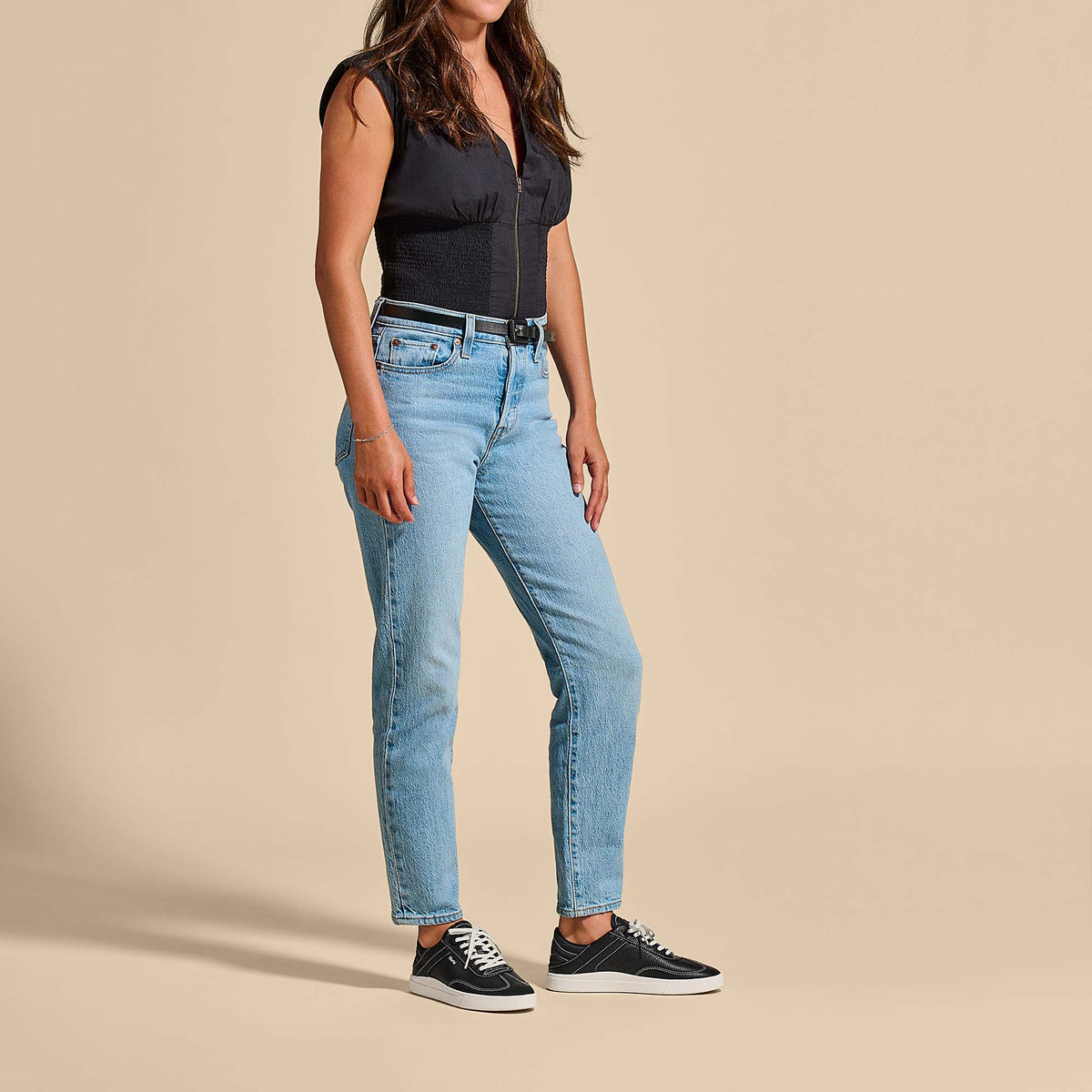 OluKai Exclusive - Hā‘upu Women’s Leather Sneakers - Onyx