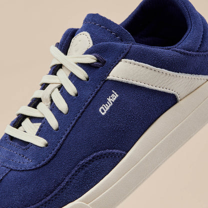 OluKai Exclusive - Hā‘upu Women’s Leather Sneakers - Navy / Off White