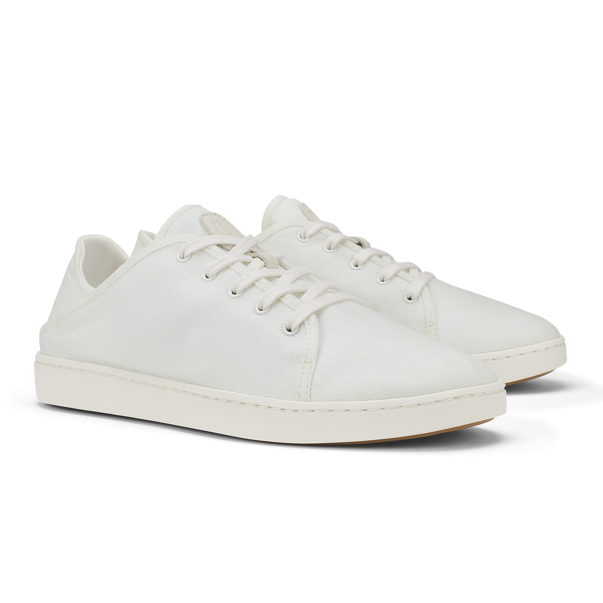 OluKai Latest - OluKai Pehuea Lī Canvas Women's Sneakers - Bright White
