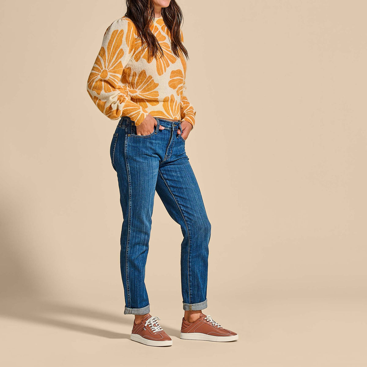 OluKai Customer Favorite - Hā‘upu Women’s Leather Sneakers - Fox