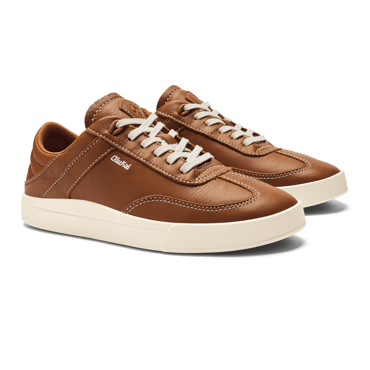 OluKai Customer Favorite - Hā‘upu Women’s Leather Sneakers - Fox
