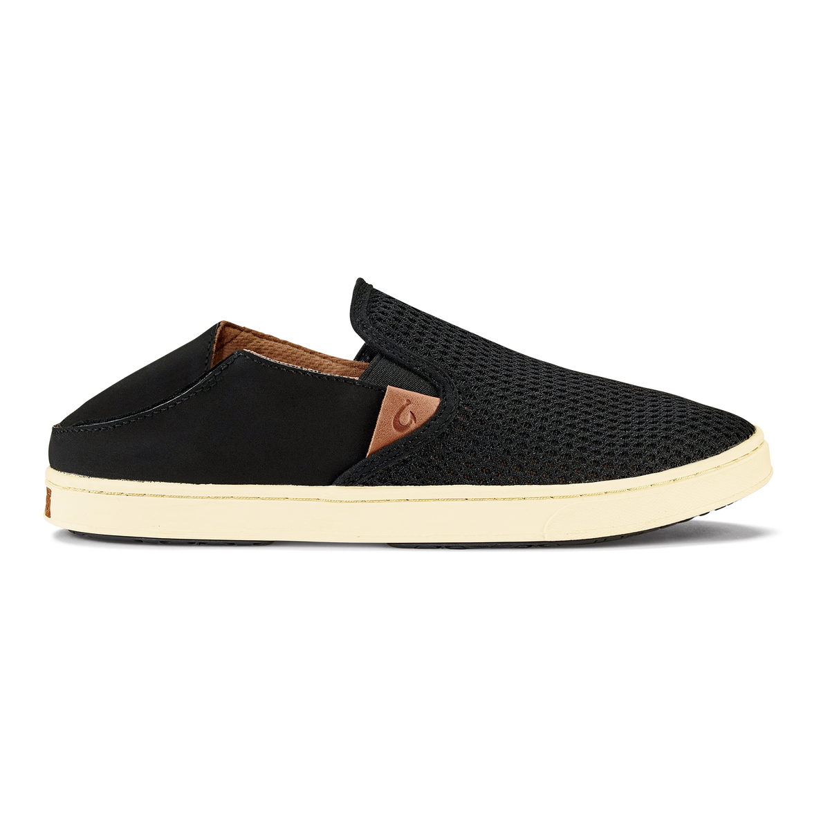 OluKai Trending - Pehuea Women's Breathable Slip-On Sneakers - Black