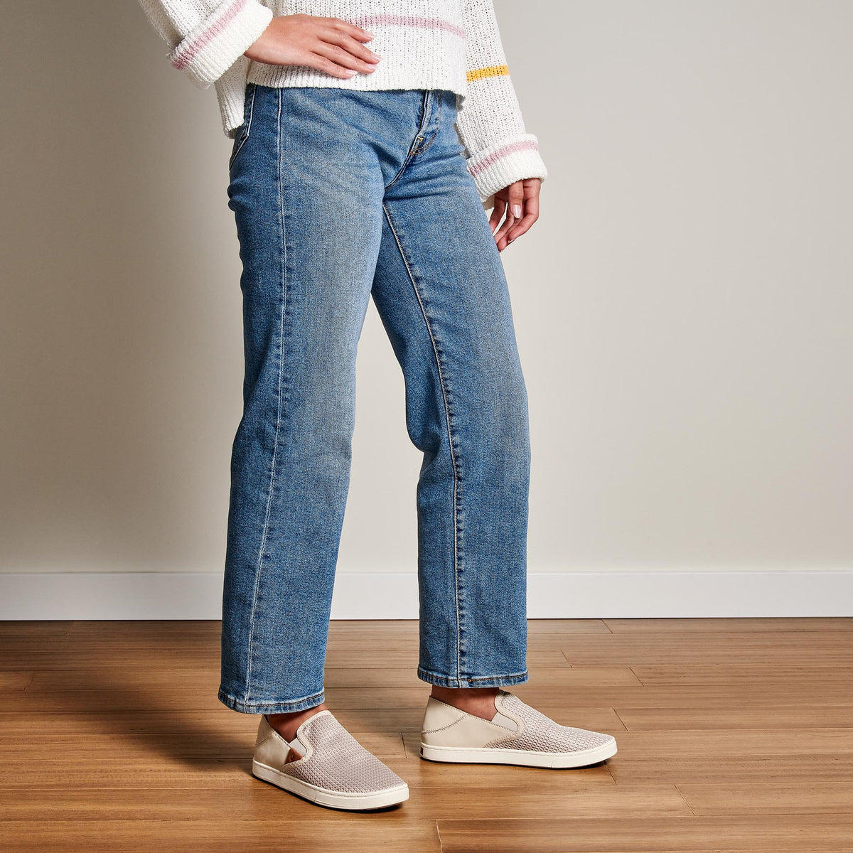 OluKai Everyday - Pehuea Women's Breathable Slip-On Sneakers - Tapa