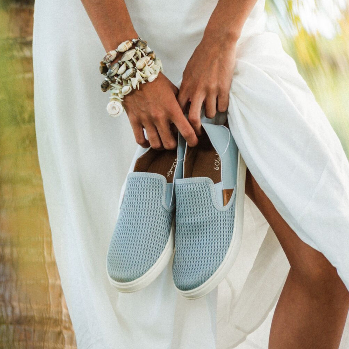 OluKai Smart Buy - OluKai Pehuea - Pale Grey | Women's Sneakers