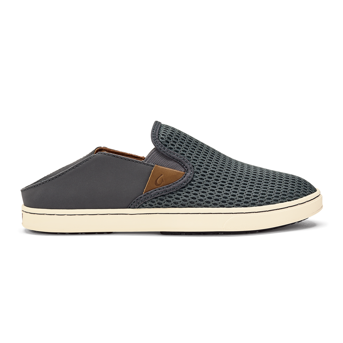 OluKai Customer Favorite - Pehuea Women's Breathable Slip-On Sneakers - Pavement