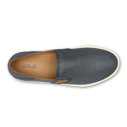OluKai Customer Favorite - Pehuea Women's Breathable Slip-On Sneakers - Pavement