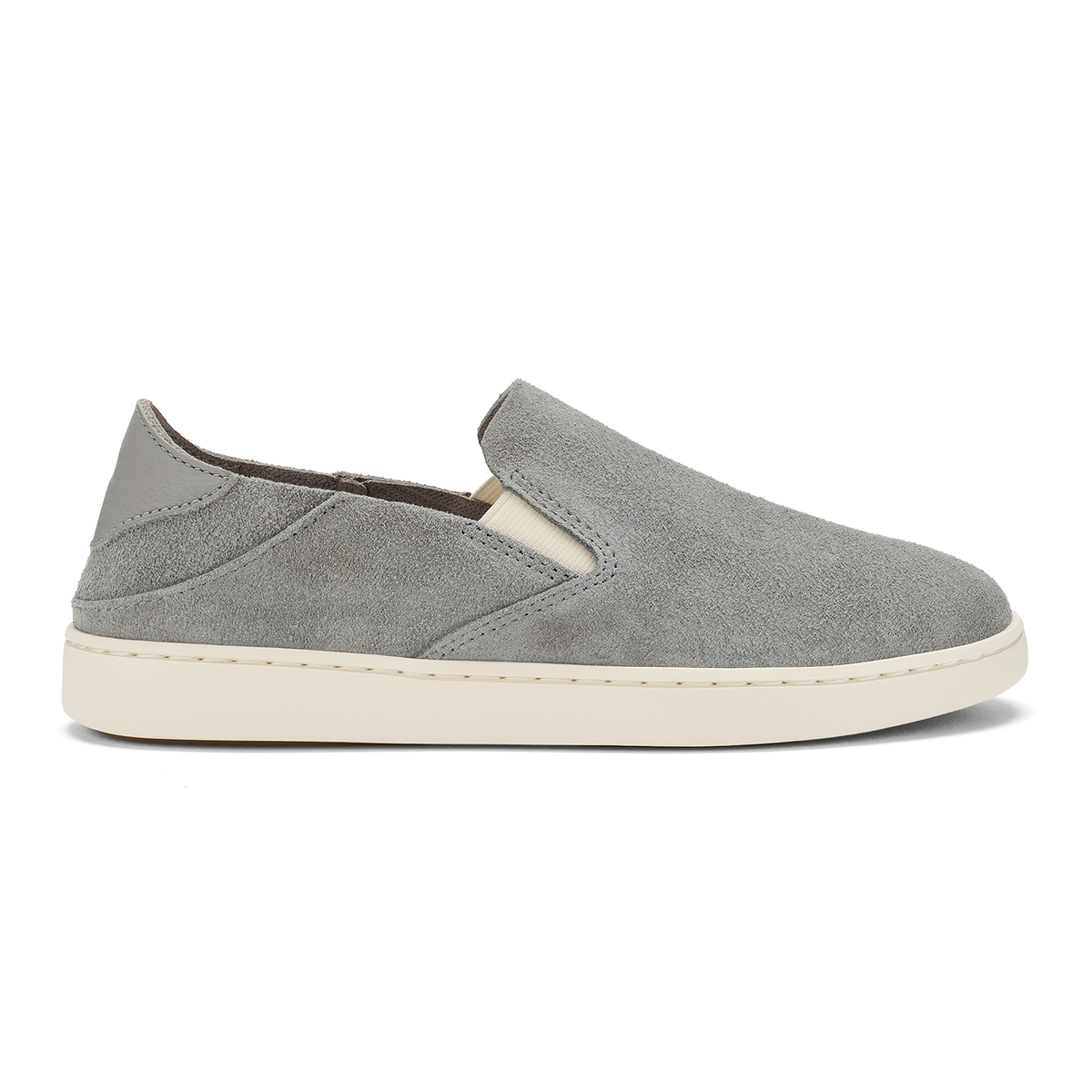 OluKai Premium - Pehuea Luxe Women’s Suede Shoes - Ash