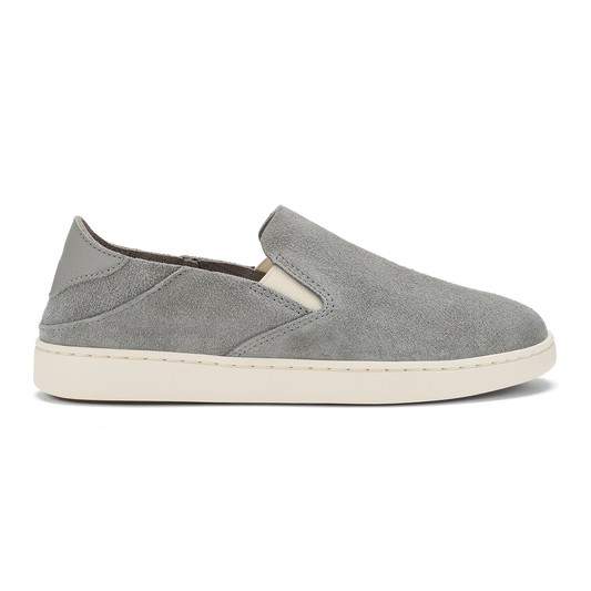 OluKai Premium - Pehuea Luxe Women’s Suede Shoes - Ash