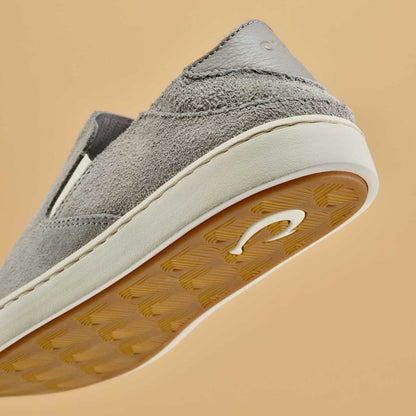 OluKai Premium - Pehuea Luxe Women’s Suede Shoes - Ash