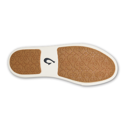 OluKai Premium - Pehuea Women's Breathable Slip-On Sneakers - Bright White