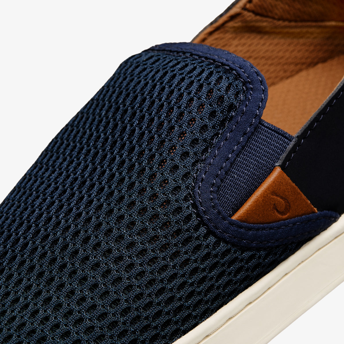 OluKai Smart Buy - Pehuea Women's Breathable Slip-On Sneakers - Trench Blue