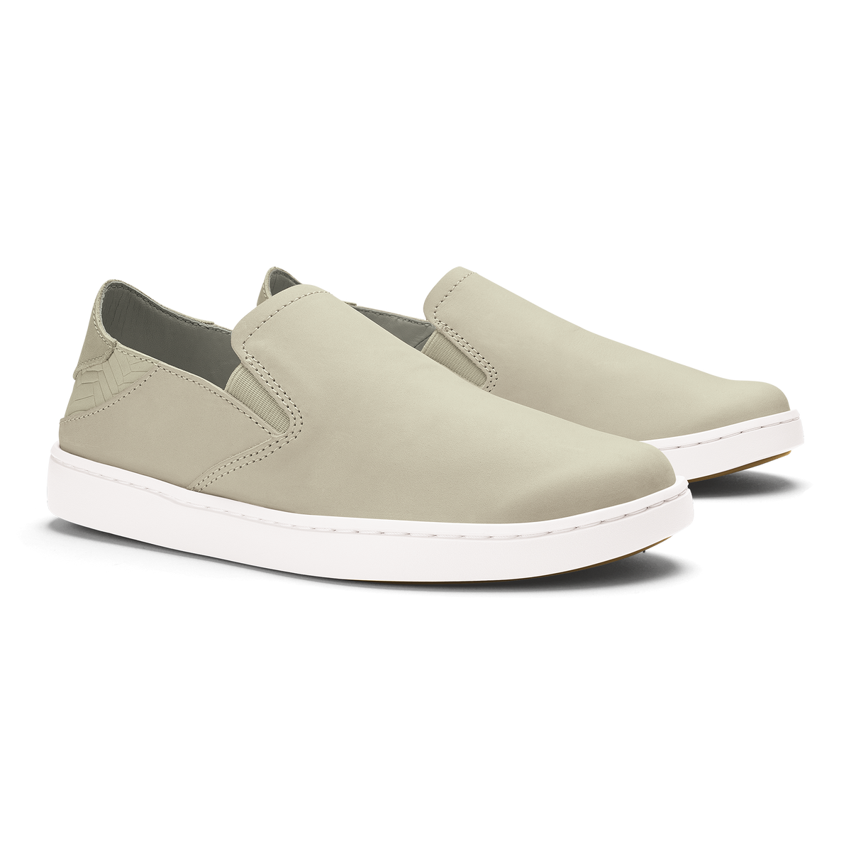 OluKai Exclusive - Pehuea Leather - Tapa / Ecru
