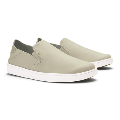 OluKai Exclusive - Pehuea Leather - Tapa / Ecru