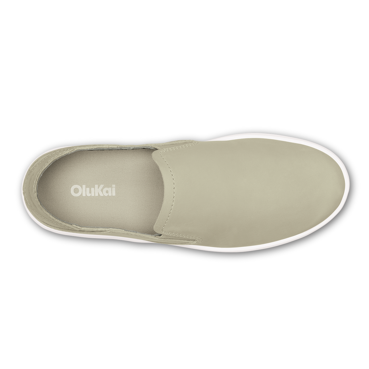 OluKai Exclusive - Pehuea Leather - Tapa / Ecru