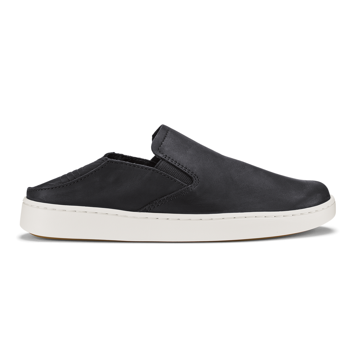 OluKai Best Seller - Pehuea Leather - Onyx / Onyx