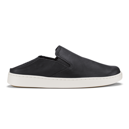 OluKai Best Seller - Pehuea Leather - Onyx / Onyx
