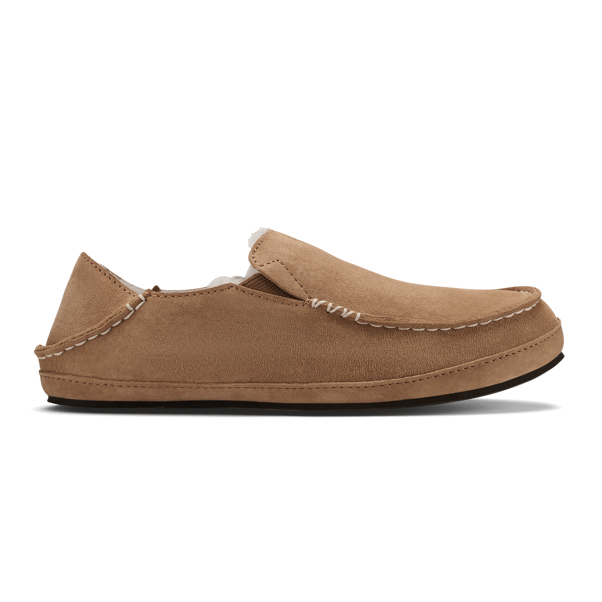 OluKai Great Value - Nohea Women's Leather Slippers - Tan