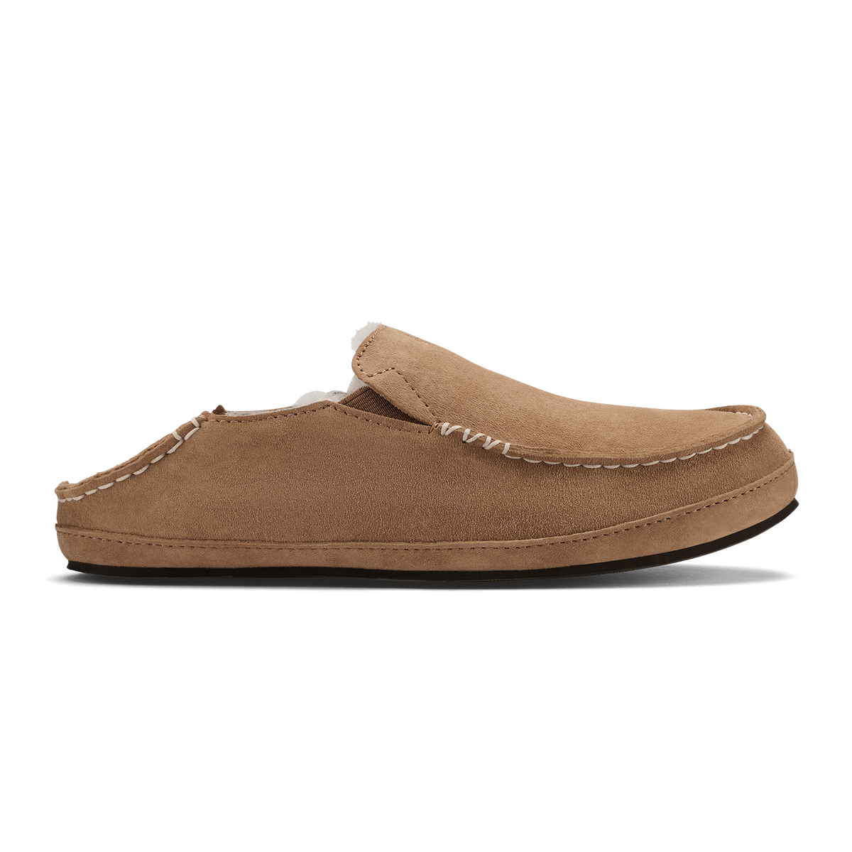 OluKai Great Value - Nohea Women's Leather Slippers - Tan