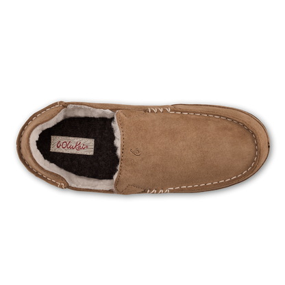OluKai Great Value - Nohea Women's Leather Slippers - Tan
