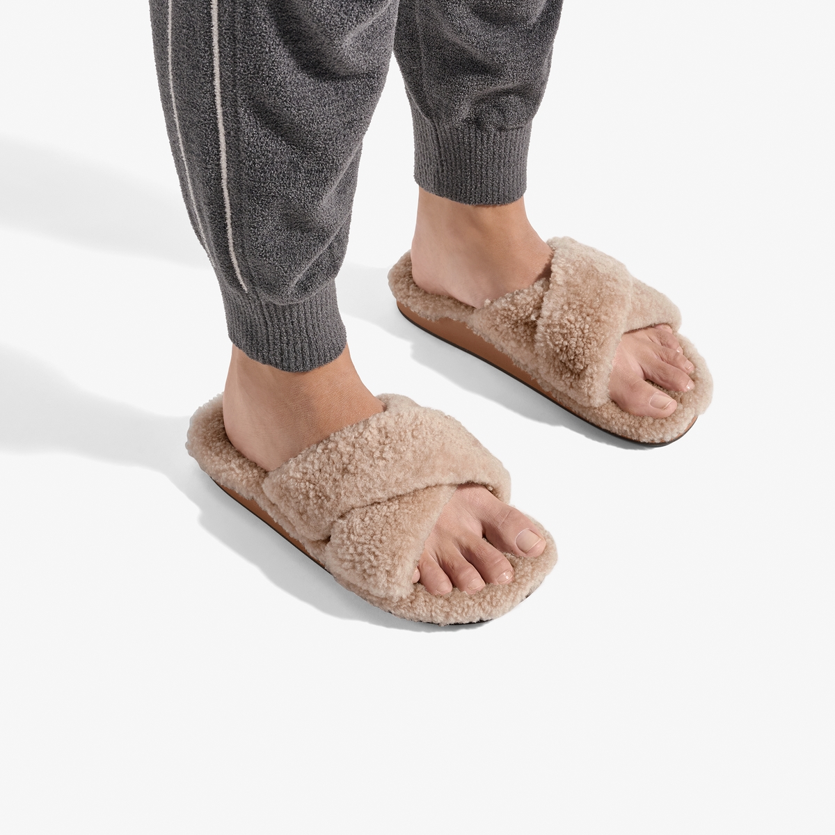 OluKai Customer Favorite - Hila Heu Women’s Slide Slipper Sandals - Tan