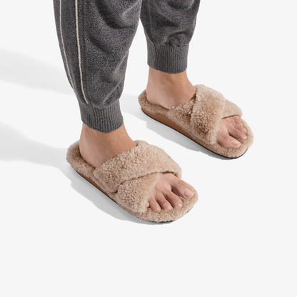 OluKai Customer Favorite - Hila Heu Women’s Slide Slipper Sandals - Tan