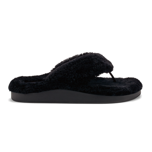 OluKai Trending - Kīpe'a Heu Women‘s Flip Flop Slippers - Black