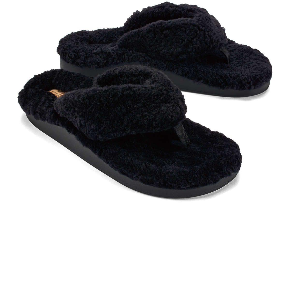 OluKai Trending - Kīpe'a Heu Women‘s Flip Flop Slippers - Black
