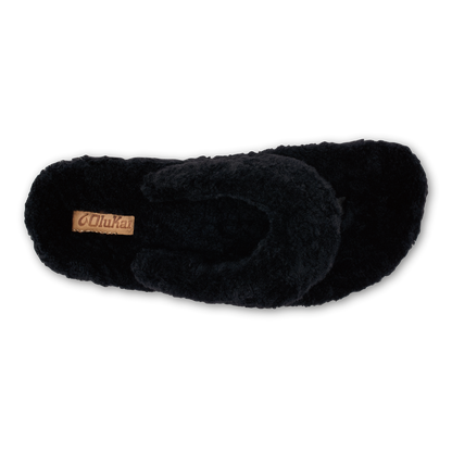 OluKai Trending - Kīpe'a Heu Women‘s Flip Flop Slippers - Black