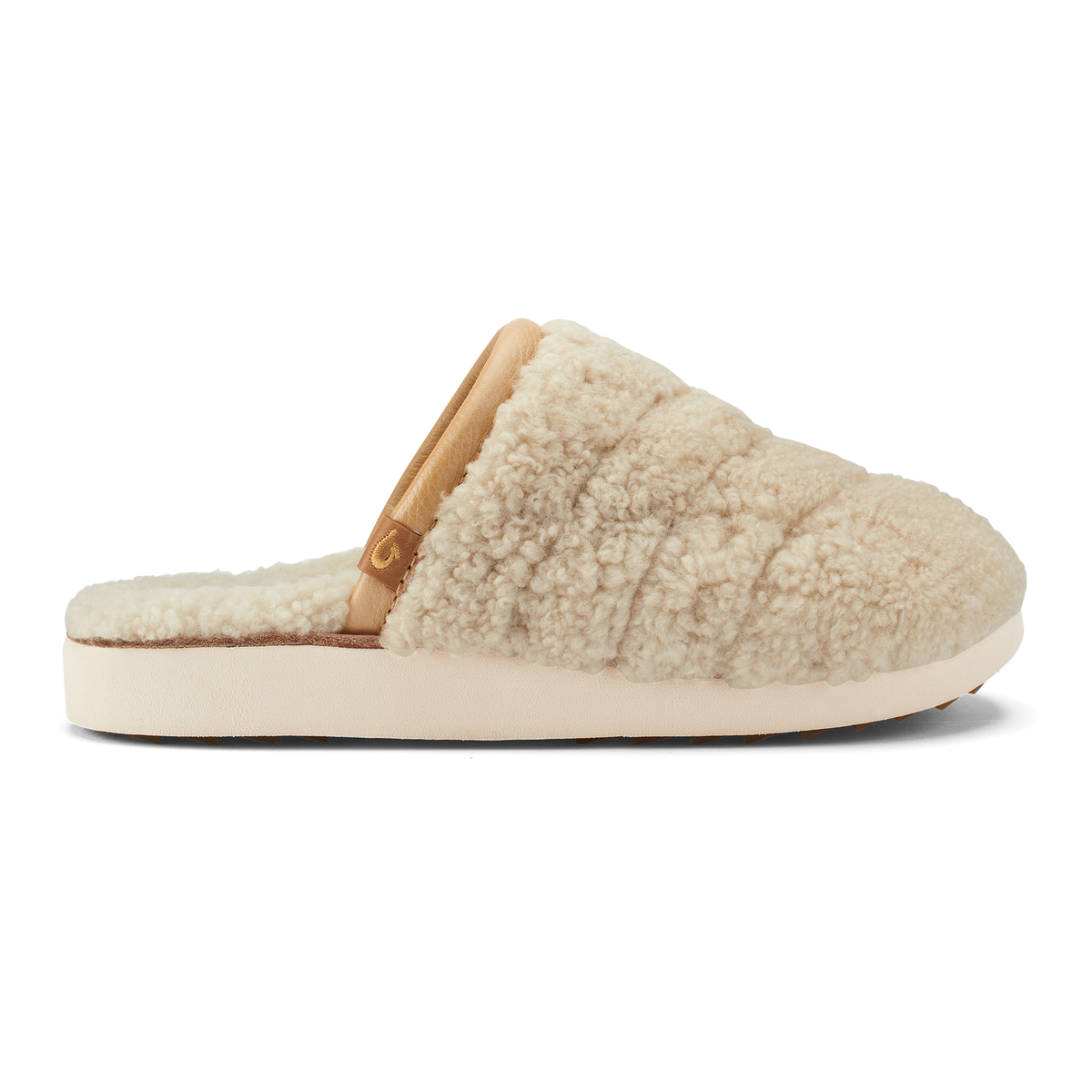 OluKai Exclusive - Pūpū Mua Women’s Shearling Mule Slipper - Tapa