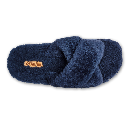 OluKai Great Value - Hila Heu Women’s Slide Slipper Sandals - Moonlit Ocean