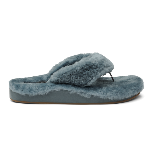 OluKai Hot Sale - Kipe‘a Heu Women‘s Flip Flop Slippers - Storm