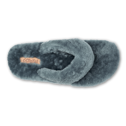OluKai Hot Sale - Kipe‘a Heu Women‘s Flip Flop Slippers - Storm