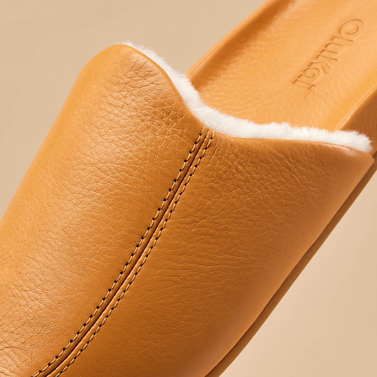 OluKai Smart Buy - Kōnea Women’s Leather Slipper Mules - Saddle