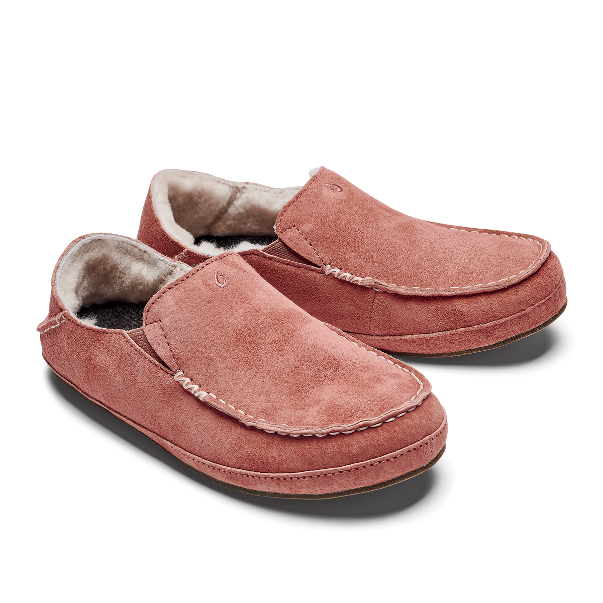 OluKai Special Offer - Nohea Women's Leather Slippers - Cedarwood