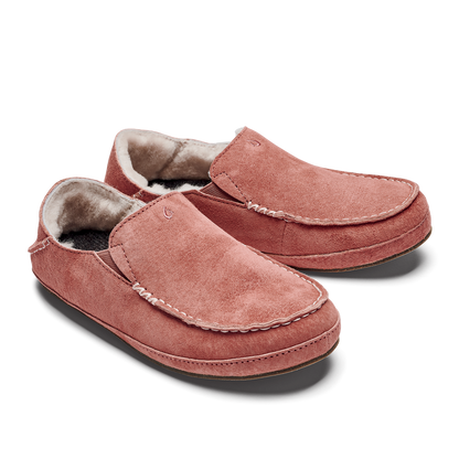 OluKai Special Offer - Nohea Women's Leather Slippers - Cedarwood