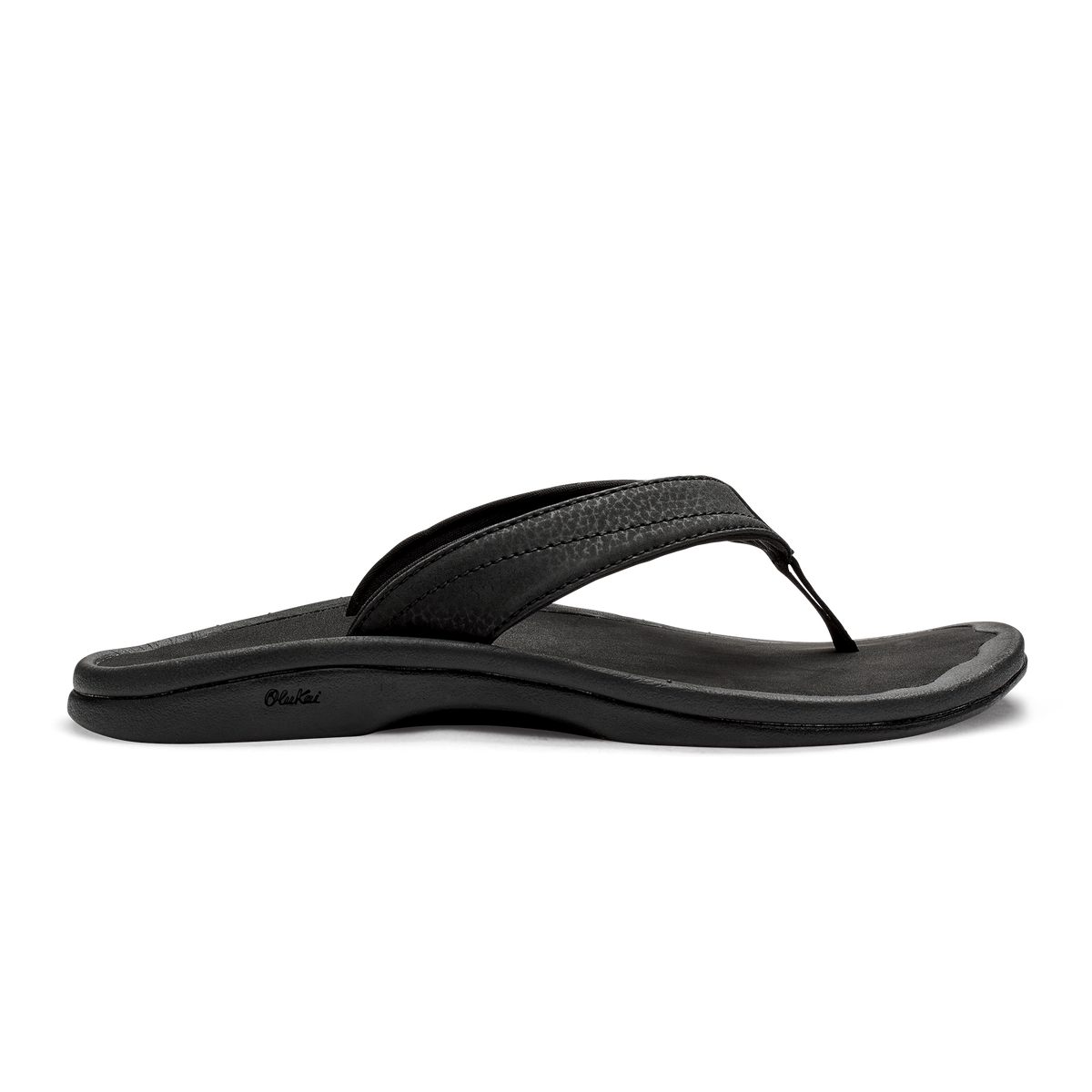 OluKai Smart Buy - ‘Ohana Women's Best Selling Beach Sandals - Black