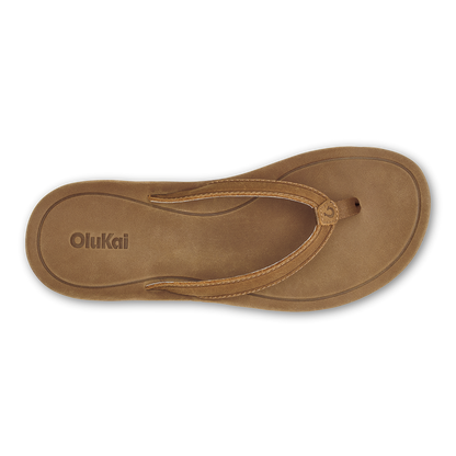 OluKai Exclusive - Southshore Women’s Waterproof Leather Sandals - Toffee