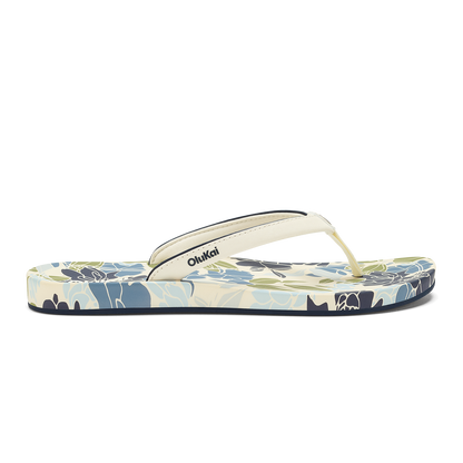 OluKai Quality - ‘Uiki Women’s Everyday Beach Sandals - Mood Indigo / Pa‘i
