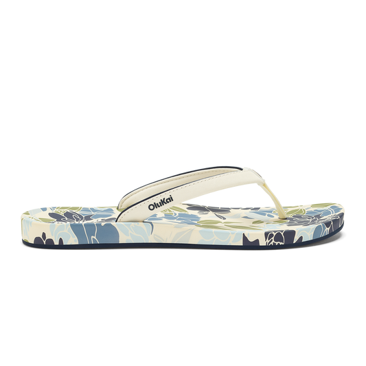 OluKai Quality - ‘Uiki Women’s Everyday Beach Sandals - Mood Indigo / Pa‘i