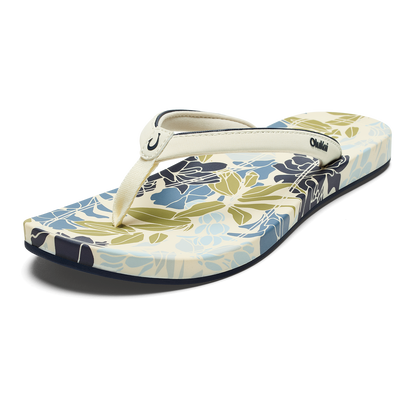 OluKai Quality - ‘Uiki Women’s Everyday Beach Sandals - Mood Indigo / Pa‘i